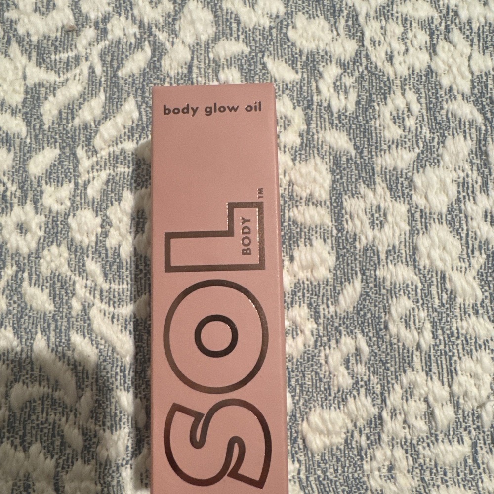 ColourPop SOL Body Glow Oil GOLDEN New In Box 0.88 fl oz Shimmer champagne